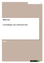 Cover: Grundlagen des Arbeitsrechts - Grin Verlag