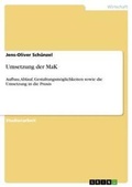 Cover: Umsetzung der MaK - Grin Verlag