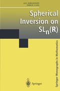 Cover: Spherical Inversion on SLn(R) - Springer