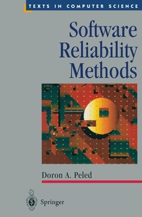 Enlarge image Cover: Software Reliability Methods - Springer