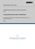 Cover: Zwangsvollstreckung im Miet- und WEG-Recht - GRIN Verlag