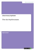 Cover: UEber die Hopf-Invariante - Grin Verlag