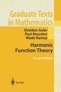 Cover: Harmonic Function Theory - Springer