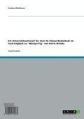 Cover: Ein Unterrichtsentwurf f&uuml;r eine 10. Klasse Realschule im Fach Englisch zu "Martyn Pig" von Kevin Brooks - GRIN Verlag