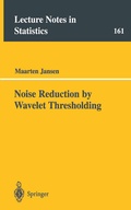Cover: Noise Reduction by Wavelet Thresholding - Springer