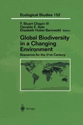 Cover: Global Biodiversity in a Changing Environment - Springer