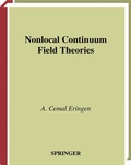 Cover: Nonlocal Continuum Field Theories - Springer