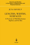 Cover: Lengths, Widths, Surfaces - Springer
