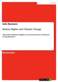 Enlarge image Cover: Human Rights and Climate Change - GRIN Verlag