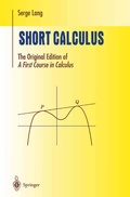 Cover: Short Calculus - Springer
