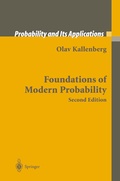 Cover: Foundations of Modern Probability - Springer