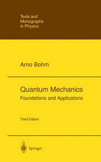 Enlarge image Cover: Quantum Mechanics : Foundations and Applications - Springer