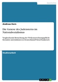 Cover: Die Genese des Judensterns im Nationalsozialismus - GRIN Verlag