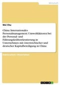 Cover: China - Grin Verlag