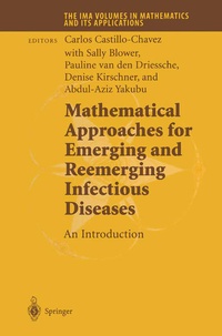 Enlarge image Cover: Mathematical Approaches for Emerging and Reemerging Infectious Diseases: An Introduction - Springer