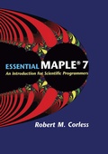 Cover: Essential Maple 7 - Springer