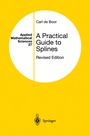 Cover: A Practical Guide to Splines - Springer