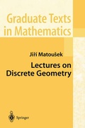 Bild: Lectures on Discrete Geometry - Springer