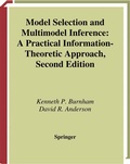 Cover: Model Selection and Multimodel Inference - Springer