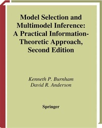 Enlarge image Cover: Model Selection and Multimodel Inference - Springer