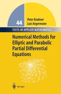 Enlarge image Cover: Numerical Methods for Elliptic and Parabolic Partial Differential Equations - Springer