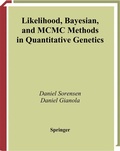 Cover: Likelihood, Bayesian, and MCMC Methods in Quantitative Genetics - Springer