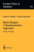 Cover: Block Designs: A Randomization Approach - Springer