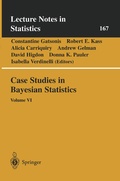 Cover: Case Studies in Bayesian Statistics - Springer