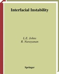 Cover: Interfacial Instability - Springer