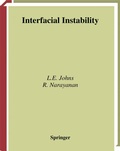 Cover: Interfacial Instability - Springer