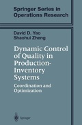 Cover: Dynamic Control of Quality in Production-Inventory Systems - Springer