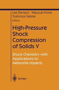 Abbildung von: High-Pressure Shock Compression of Solids V - Springer