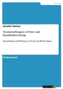 Cover: Tierdarstellungen in Print- und Rundfunkwerbung - GRIN Verlag