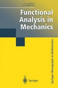 Enlarge image Cover: Functional Analysis in Mechanics - Springer