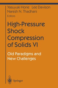 Abbildung von: High-Pressure Shock Compression of Solids VI - Springer