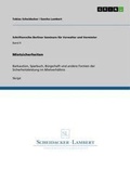 Cover: Mietsicherheiten - Schriftenreihe Berliner Seminare f&uuml;r Verwalter und Vermieter