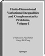 Cover: Finite-Dimensional Variational Inequalities and Complementarity Problems - Springer