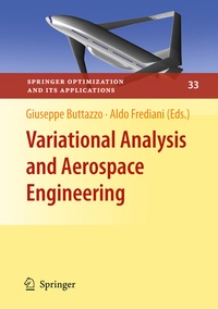 Abbildung von: Variational Analysis and Aerospace Engineering - Springer