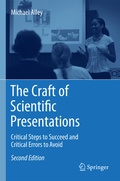 Cover: The Craft of Scientific Presentations - Springer