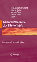 Cover: Advanced Nanoscale ULSI Interconnects: Fundamentals and Applications - Springer