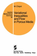 Cover: Variational Inequalities and Flow in Porous Media - Springer