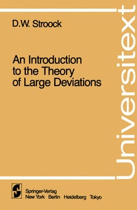 Bild vergrößern Bild: An Introduction to the Theory of Large Deviations - Springer