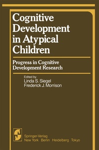 Bild vergrößern Bild: Cognitive Development in Atypical Children - Springer
