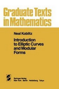 Abbildung von: Introduction to Elliptic Curves and Modular Forms - Springer