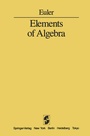 Cover: Elements of Algebra - Springer
