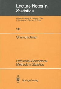 Enlarge image Cover: Differential-Geometrical Methods in Statistics - Springer