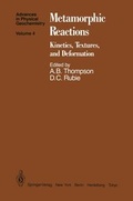 Cover: Metamorphic Reactions - Springer