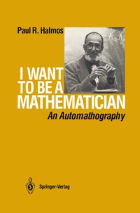 Enlarge image Cover: I Want to be a Mathematician - Springer