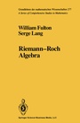 Cover: Riemann-Roch Algebra - Springer