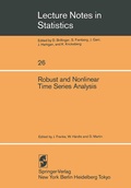 Cover: Robust and Nonlinear Time Series Analysis - Springer